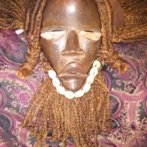 African mask Dan's tribe